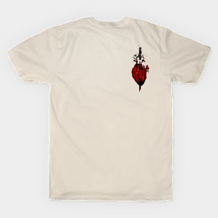 HEART and BAYONET T-Shirt